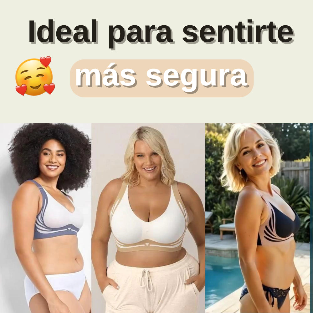 😍Egobrat - Sujetador push-up sin costuras.