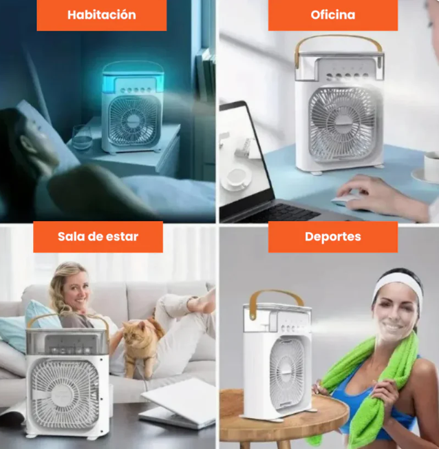 Aire Acondicionado❄️Portátil: ¡Tu Solución Definitiva para Refrescarte!