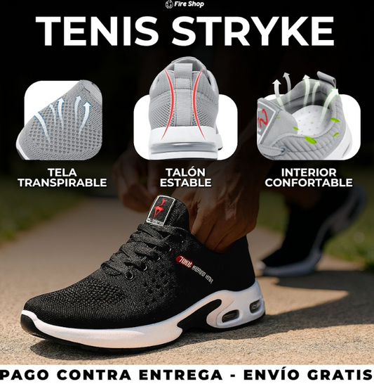 🔥Tenis STRYKE  ergonómicos, cómodos y valorados con 4.9⭐