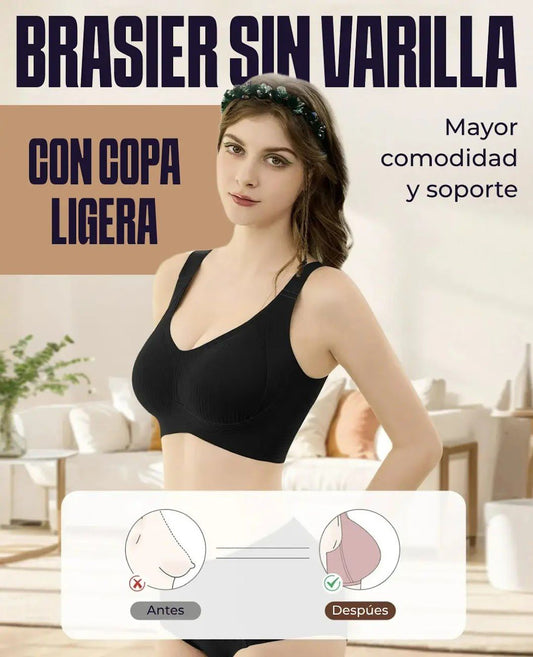 😍Egobrat - Sujetador push-up sin costuras.