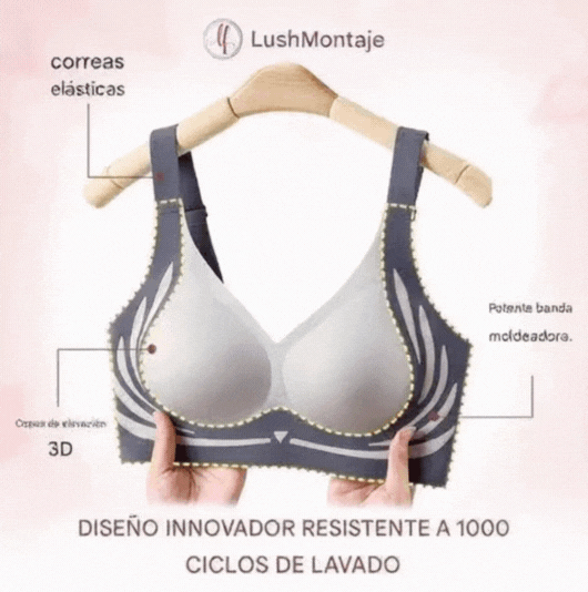 😍Egobrat - Sujetador push-up sin costuras.